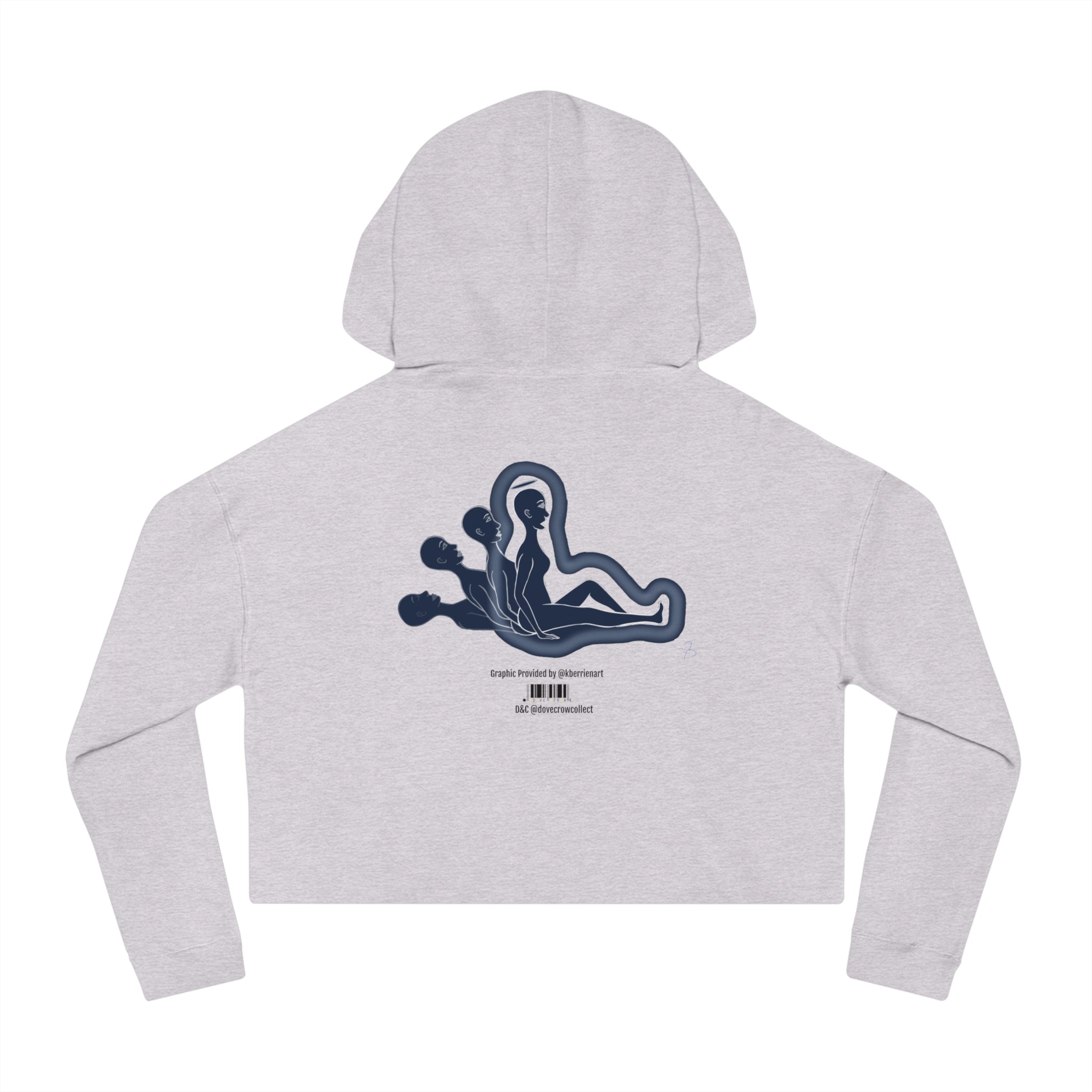 D&C Women’s Cropped Hooded Sweatshirt (WAKE)