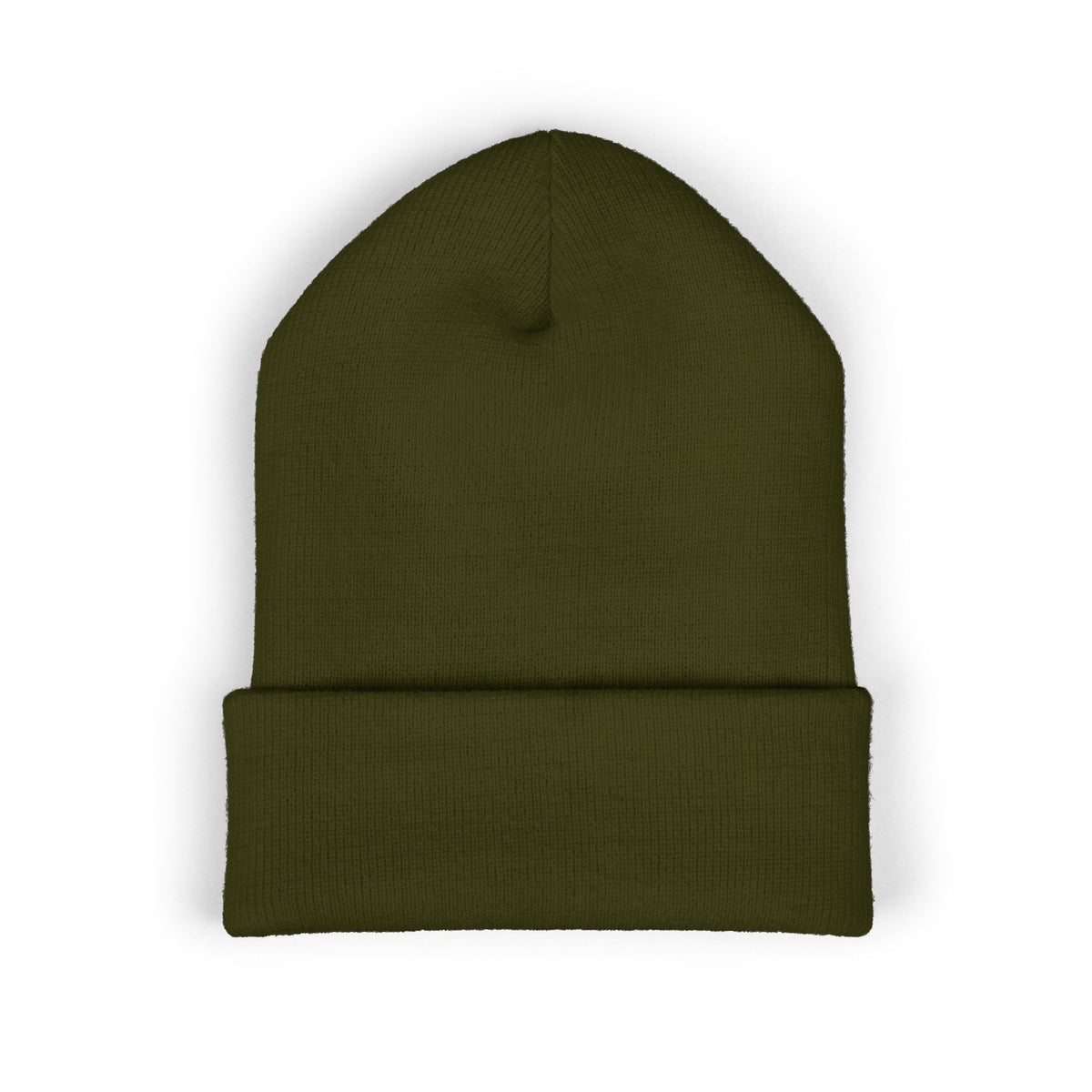 Barcode graphic beanie | Cuffed Embroidered Beanie
