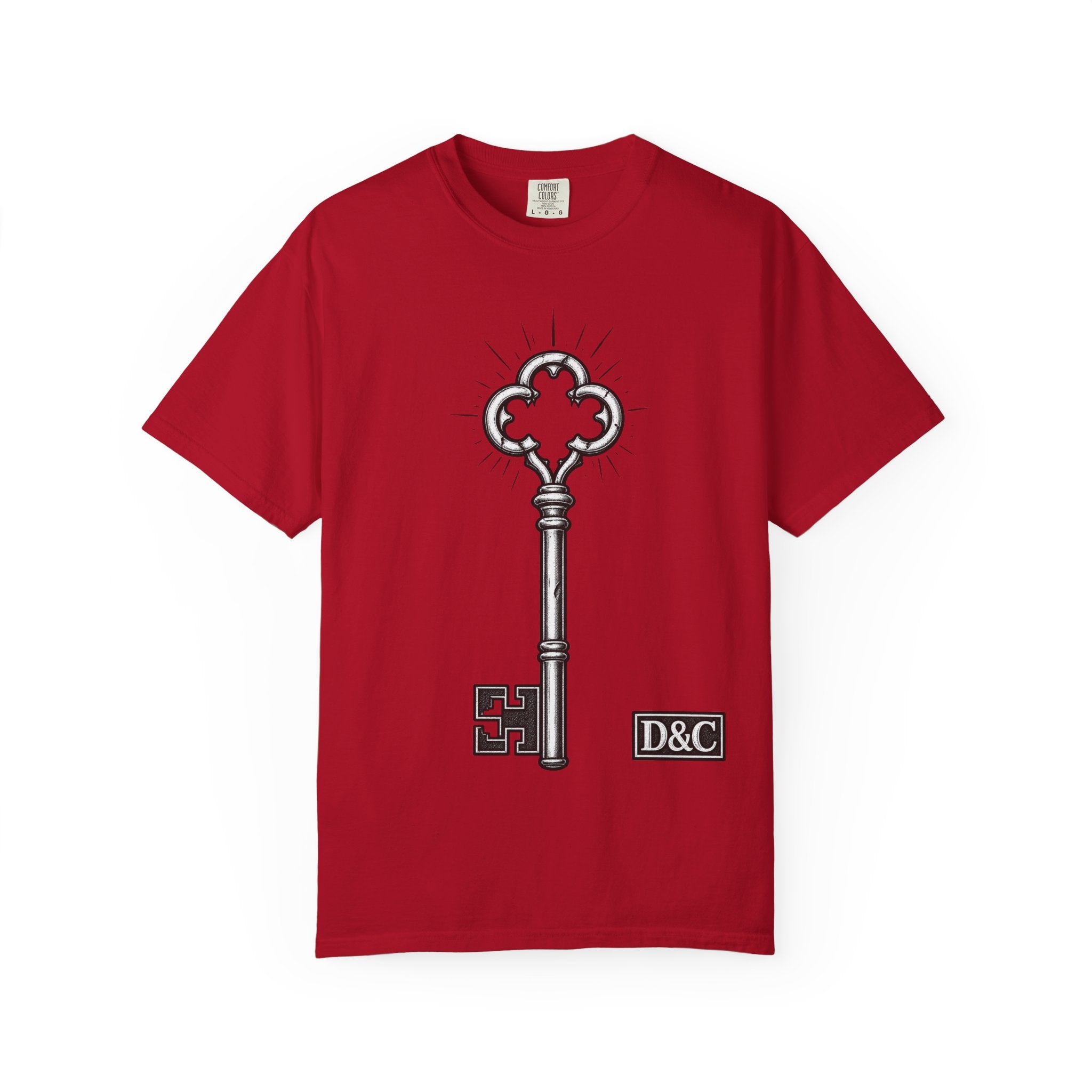 Key to Life T-Shirt — Vintage Skeleton Key Graphic Tee ("Search for the Keys to Life")