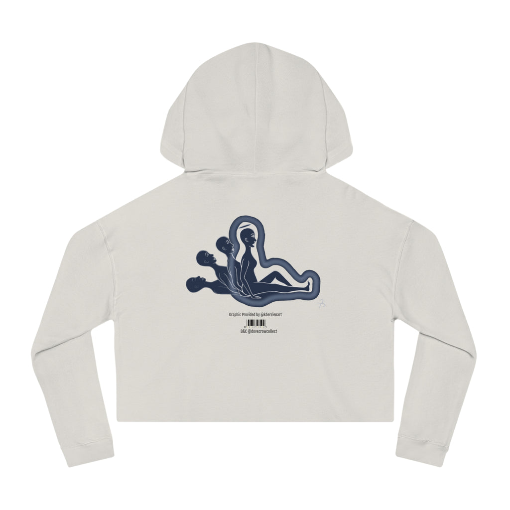 D&C Women’s Cropped Hooded Sweatshirt (WAKE)