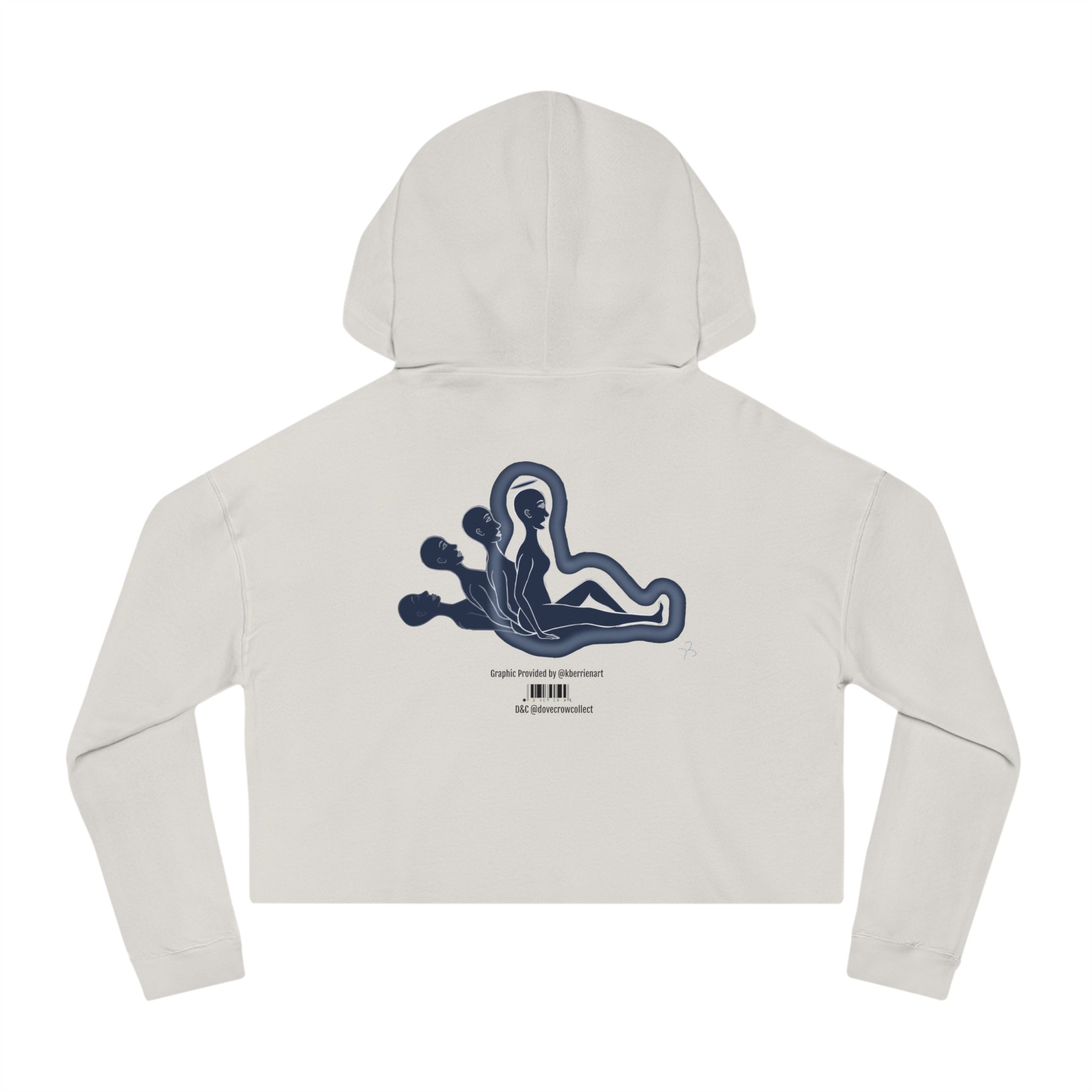 D&C Women’s Cropped Hooded Sweatshirt (WAKE)
