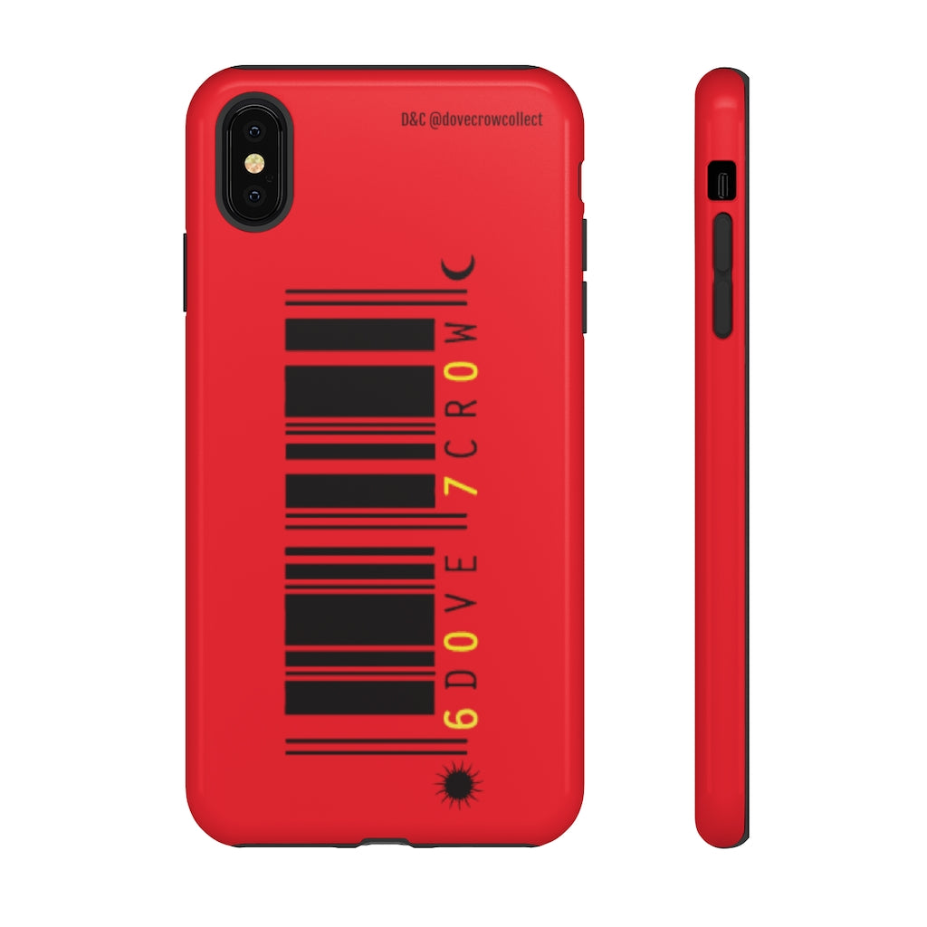 D&C "Barcode" Tough Cases (Red)