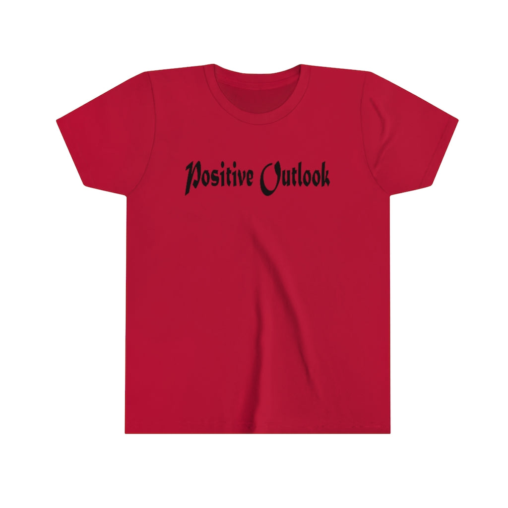 "Positive Outlook" Youth Short Sleeve Tee