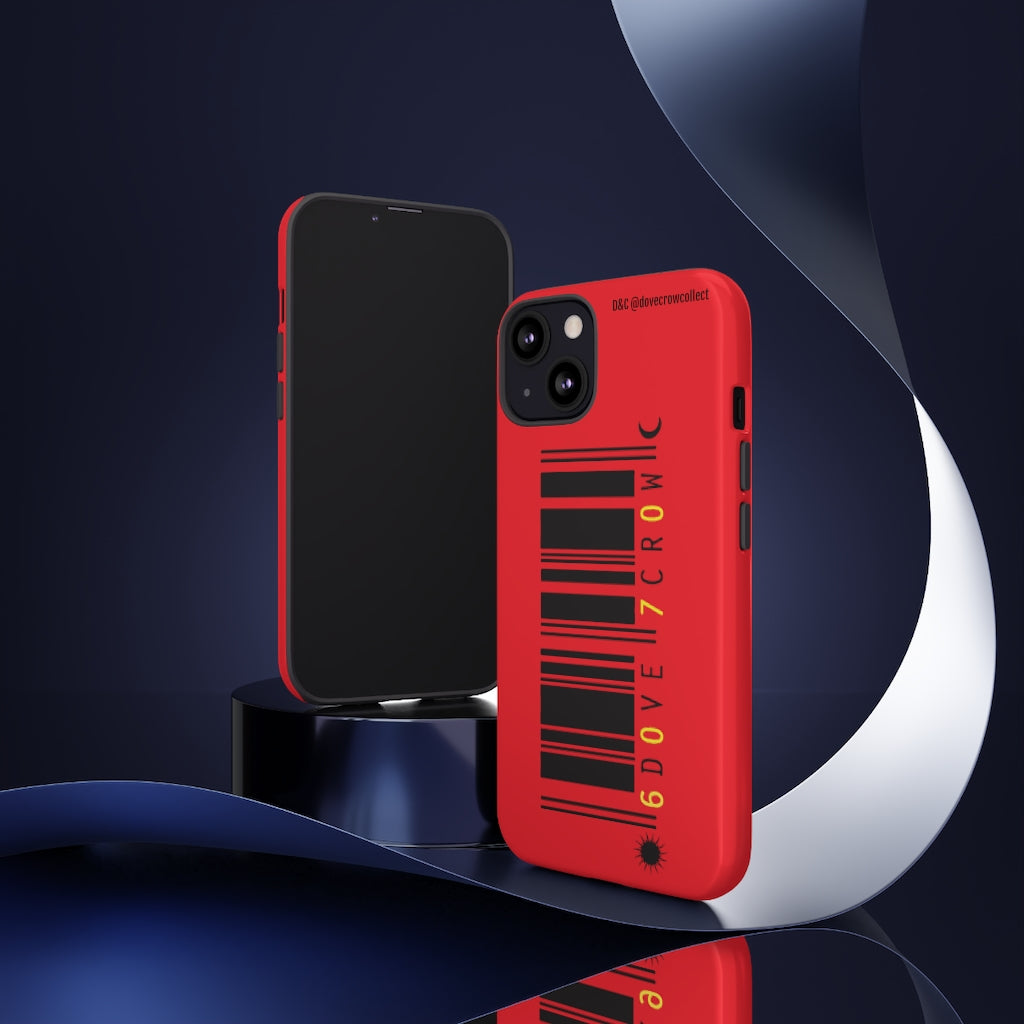 D&C "Barcode" Tough Cases (Red)